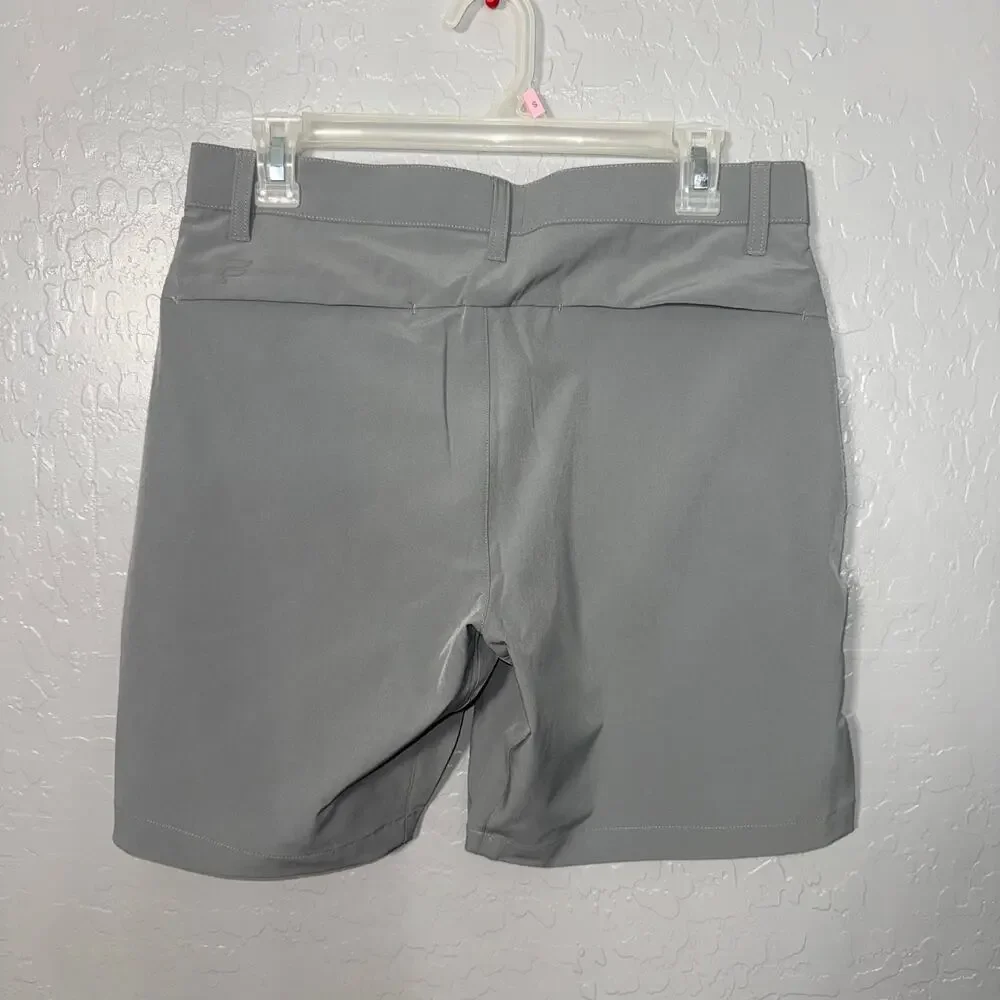 Fabletics The Only Tech Short, Grey, Size 30
